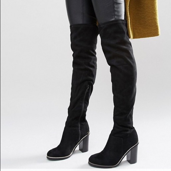 new look wide leg boots